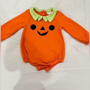 Cat & Jack Vibrant Orange and Green Baby Outfit